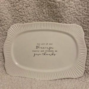 Small cute plate with a cute saying